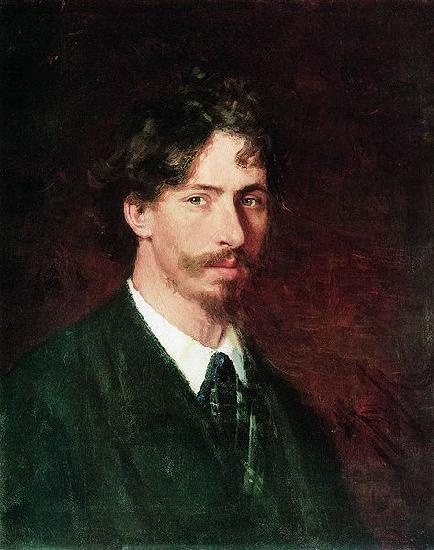 Ilia Efimovich Repin Self portrait France oil painting art